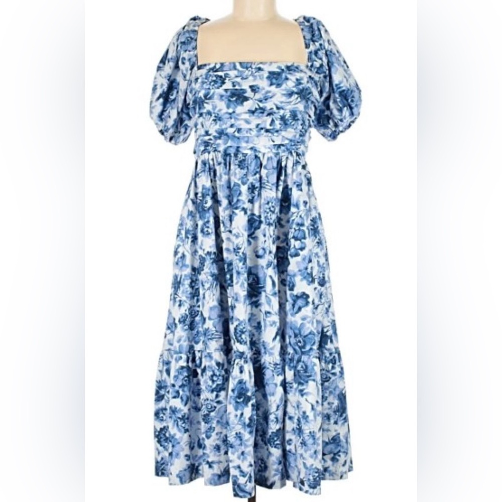 Abercrombie & Fitch Blue Floral Dress